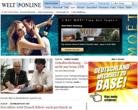 welt loew zwanziger werbung